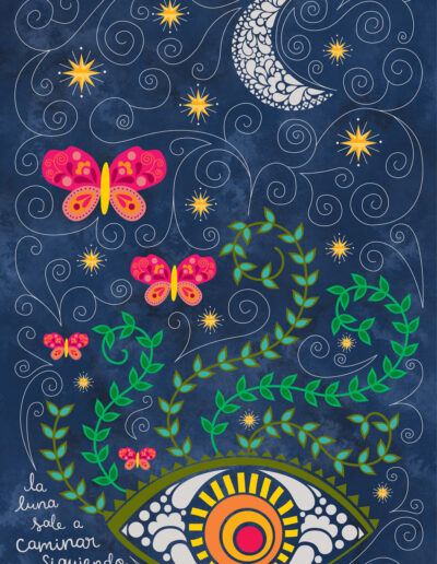 Ojos Color Sol for AIGA Jax Always Summer Poster Show